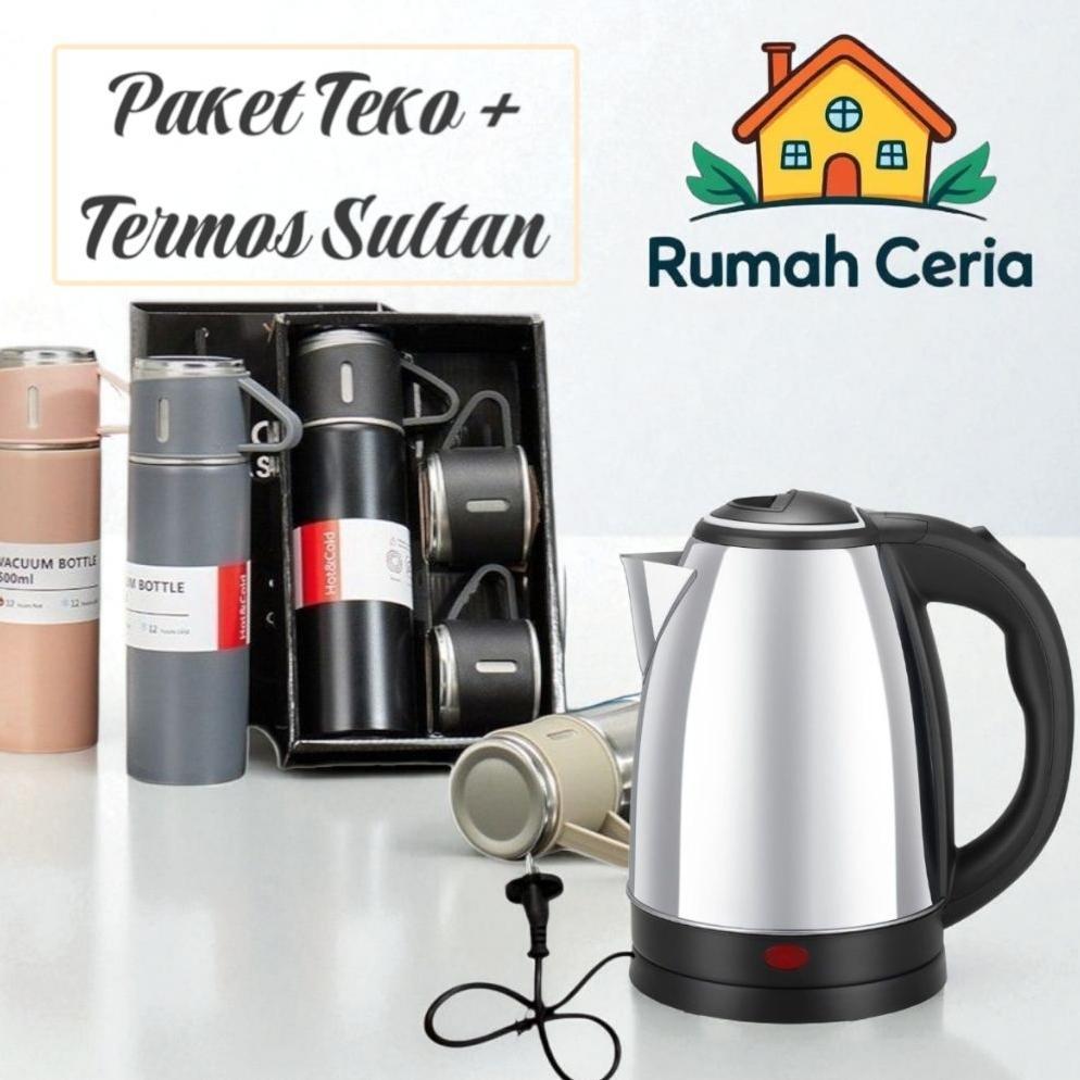 RC 028 Paket Teko Pemanas 2L + Termos Sultan