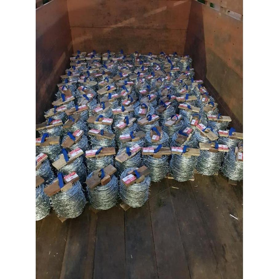 Build- Kawat Duri Pagar Galvanis Panjang 100 Meter