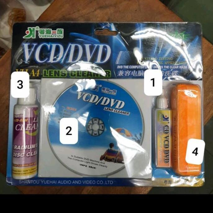 NEW DVD/VCD/CD CLEANER,PEMBERSIH DVD PLAYER +CAIRAN