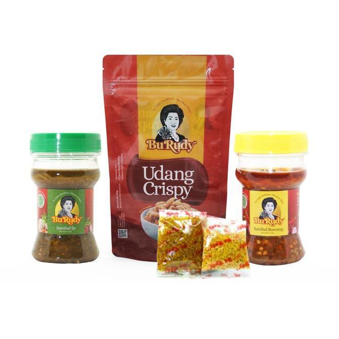 Lazatos- Paket Kecil Udang Pouch Khas Depot Bu Rudy Surabaya