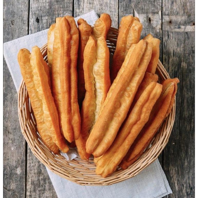 cahkwe cakwe roti goreng youtiao beku isi 10 pcs Termurah