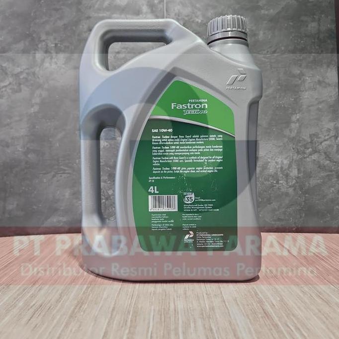 Olinol- Pertamina Fastron Techno 10W-40 4 Liter/1 Galon - Oli Mobil Original
