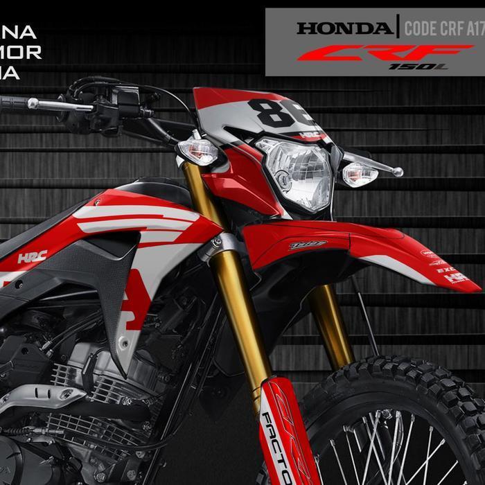 Decal Crf 150 L / Sticker Decals Crf 150 L / Stiker Decal Crf A17 Original Dan Terpercaya