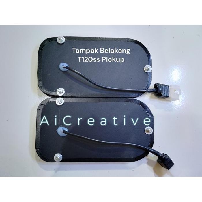 Lampu Rem Belakang Mobil T120Ss Pickup 2Dimensi Led Variasi Custom 12Volt Sein Kedip Original Dan Te