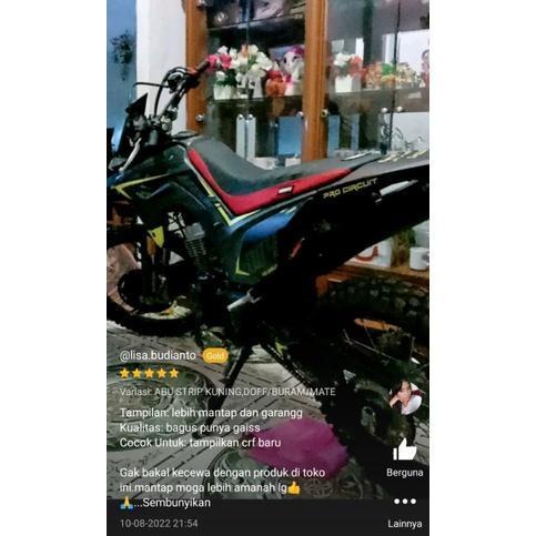 Decal Crf Grey, Crf Abu Abu, Decal Crf 150 L,Decal Crf 150L,Decal Crf 150, Stiker Crf, Stiker Crf 15