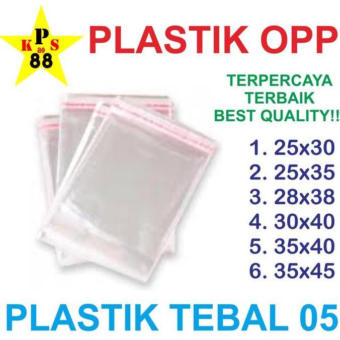 Picx- Opp Tebal 05 / Plastik Opp Tebal 05 / Plastik Packing Tebal 05