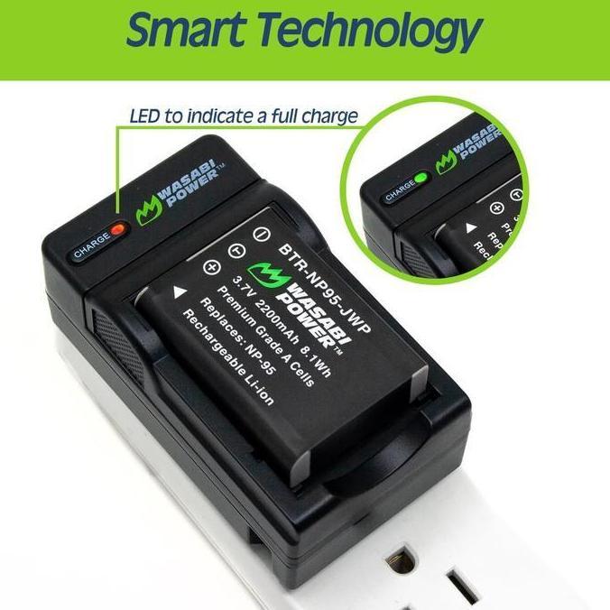 BEBAS ONGKIR - WASABI POWER for Pentax D-LI8 DLI8 DL18 D-L18 D-LI85 DLI85 DL185 D-L185 D-LI95 DLI95 