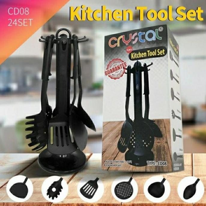 TERBARU - Set spatula + rak gantung