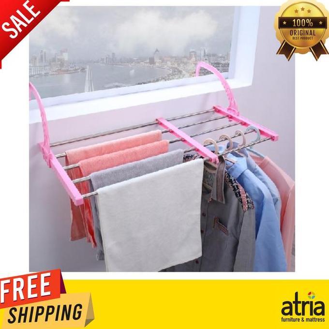 TERMURAH - Atria Rak Balkon Serbaguna