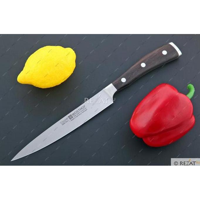 Wusthof Ikon Utility Knife 4906 / 16cm Pisau Solingen Germany Tajam (TERBAIK) (TERBARU) (TERMURAH)