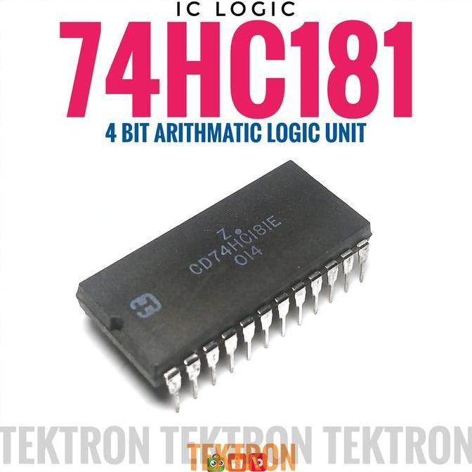 Diskon (1) IC LOGIC DIGITAL 74HC181 CD74HC181E TC74HC181P SN74HC181N 74181 tek70n Berkualitas