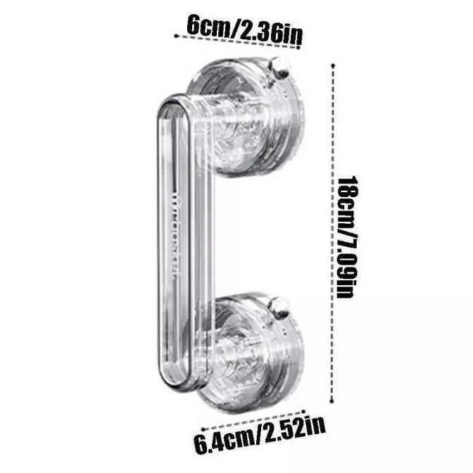 NEW - Pegangan Pintu Kamar Mandi Lemari Kulkas/Pegangan Pintu Kulkas Tempel / Door Handle Lemari / P