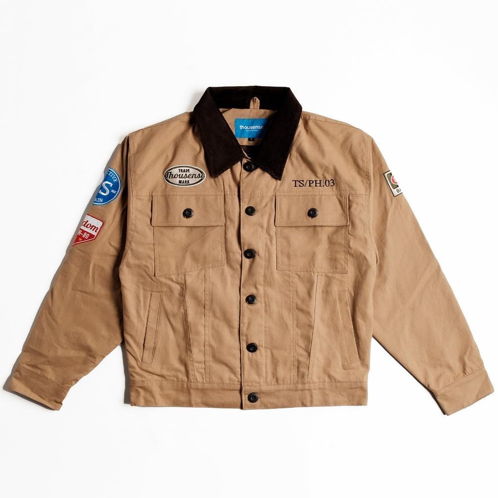 NEW Punctual Hope Trucker Khaki Oversized Canvas Suede [terbaik][terlaris]