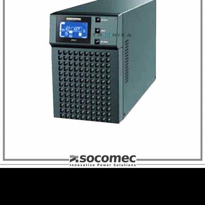 TERBARU - UPS 1000 VA SOCOMEC ITYS E Online Double Conversion