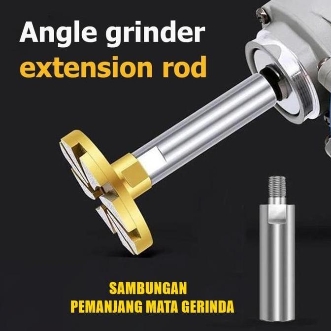 =====] Adapter Gerinda jadi Mesin Poles - Extension Shaft for Angle Grinder