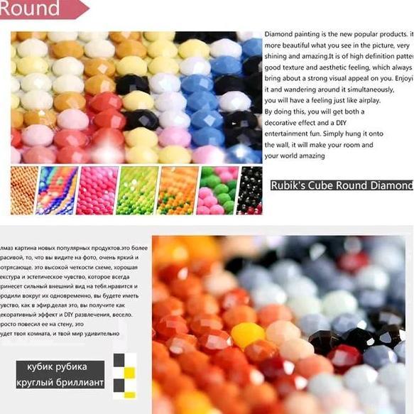 Promo Diamond Painting Full Drill 5D Diy Lukisan Kristik Cod