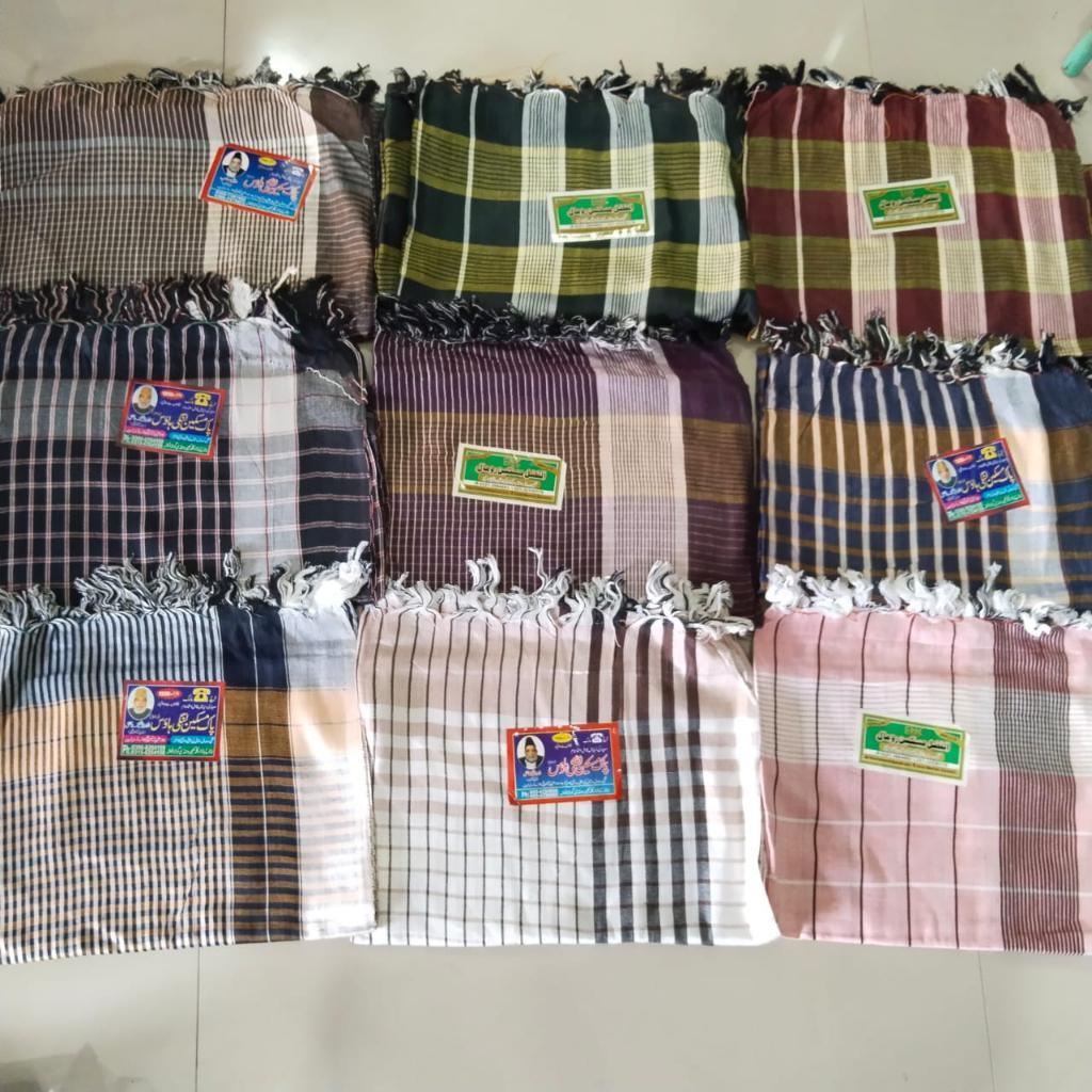 Sorban Ori Pakistan/Sorban Original Pakistan/Sorban Motif Kotak