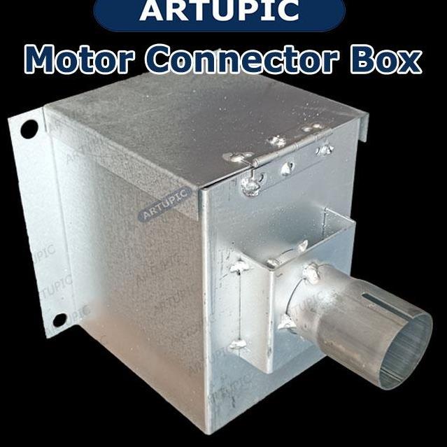 Motor Connector Box Penghubung Dinamo menuju Pipa Auger Pakan Otomatis Ayam Broiler Pedaging