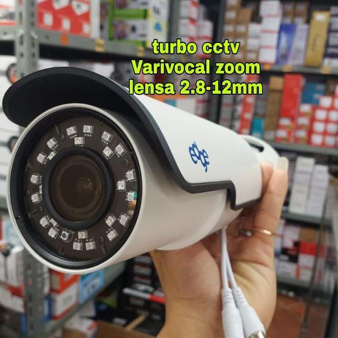 Cctv outdoor motorize zoom camera 5mp lensa 2.8mm-12mm