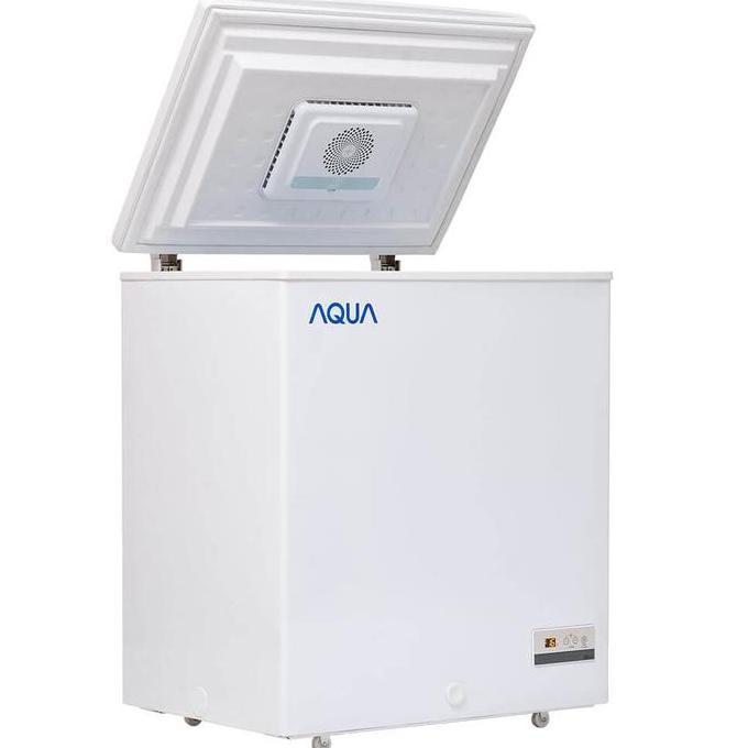Chest Freezer AQUA AQF-150TF Freezer 142L AQUA AQF150TF AQF150 150TF (TERBAIK) (TERBARU) (TERMURAH)