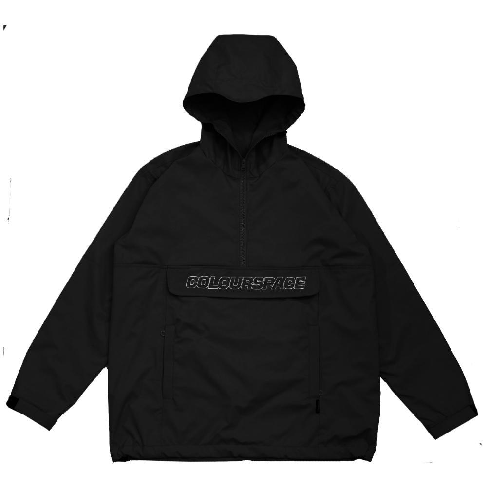 NEW Anorak Jacket Colourspace (3Layer) - Haina Black [terbaik][terlaris]