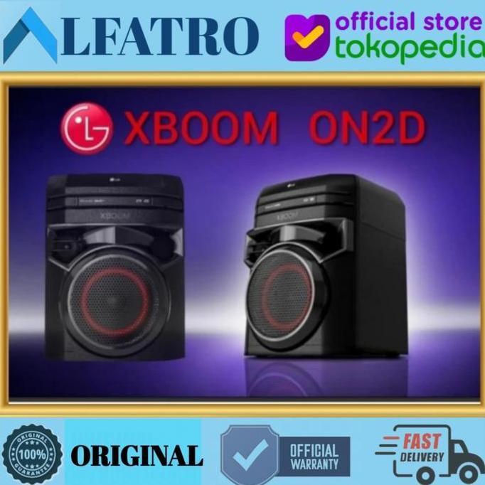 LG XBOOM ON2D SPEAKER AKTIF BLUETOOTH KARAOKE (TERBAIK) (TERBARU) (TERMURAH)