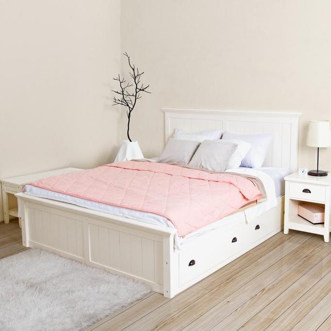 SOHO.ID Furniture Divan Rangka Tempat Tidur Laci Korea - Ashley Bed LL (TERBAIK) (TERBARU) (TERMURAH