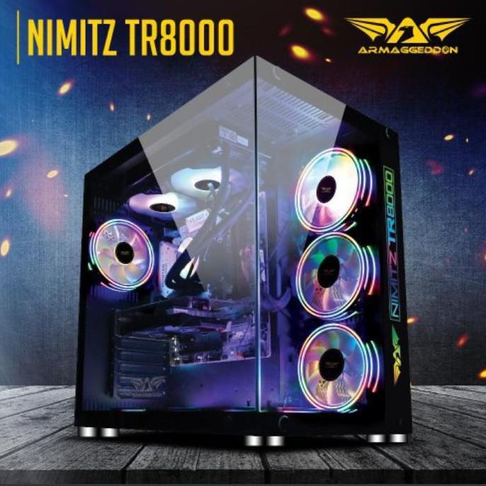 BEBAS ONGKIR - Casing Armaggeddon Nimitz TR8000 Black&White