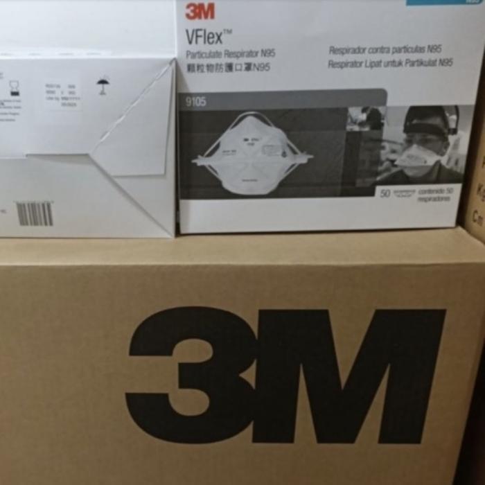 3M Masker N95 type 9105,isi 50 pcs/box.