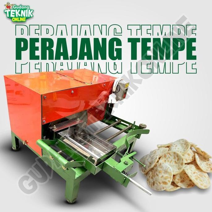 CARDIENAL Mesin Iris Potong Tempe KIM SEMI OTOMATIS Dinamo Listrik / Mesin Potong Keripik Tempe Pemo