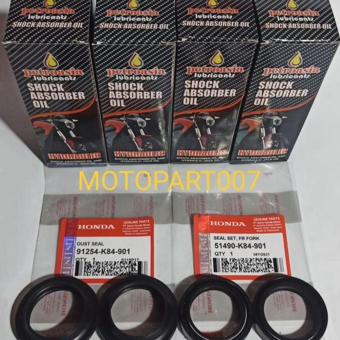 DY82 - OLI SHOCK DAN SEAL SHOCK SET DEPAN HONDA CRF 150 CBR 250 R RR CBR 250