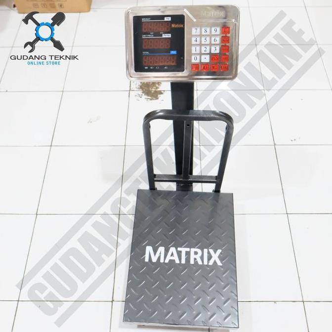 SABILULUNGAN Timbangan Duduk Digital Matrix 150Kg / Timbangan Digital Matrix 150 Kg