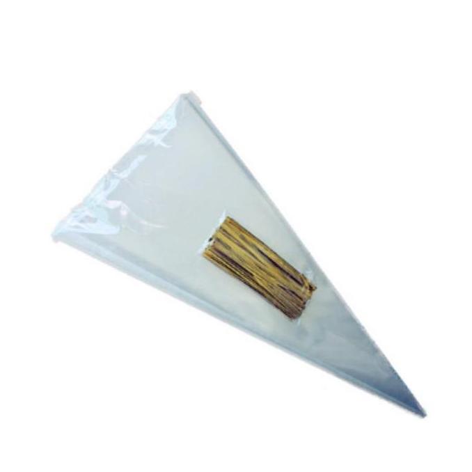 DHEALOKA 100pcs Kantong Plastik Segitiga Kecil - Pipping Bag Icing Bag Buttercream untuk Kue | COD