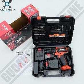 PANGRANGO Mesin Bor Baterai Bull BL20V - Cordless Impact Drill Bull BL20V - Mesin Bor Baterai Bor Be
