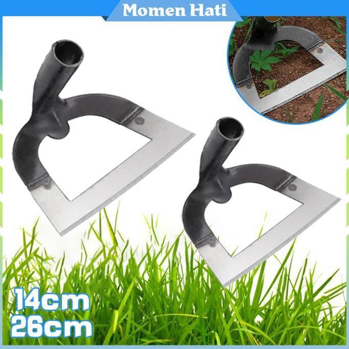 SIMATEKNO Cangkul Bajak Berongga Baja Mangan Cangkul Kebun Pertanian Multifungsi