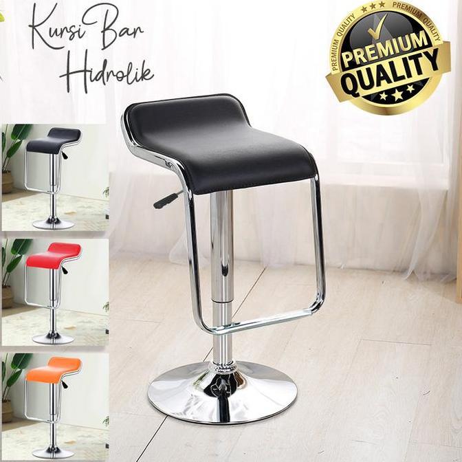 PAPANDAYAN Kursi Hidrolik Barbershop Kursi Bar Minimalis Kursi Bar Hidrolik