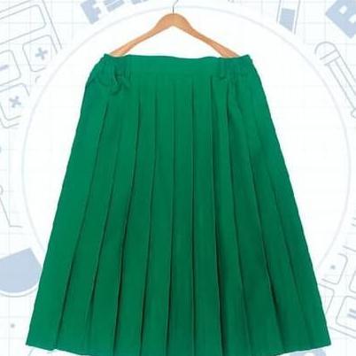 Rok Sekolah Hijau Pendek Rok Seragam Sekolah Anak