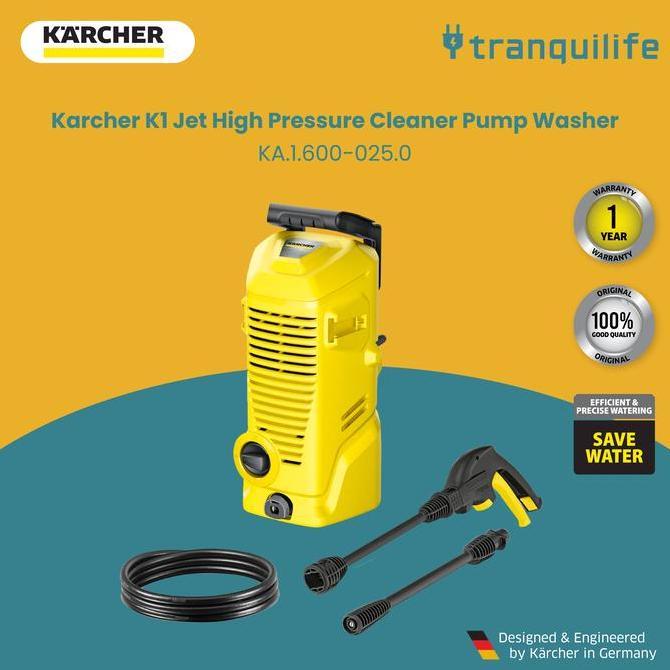 Karcher K1 Jet High Pressure Cleaner Pump Washer Steam Cuci Mobil