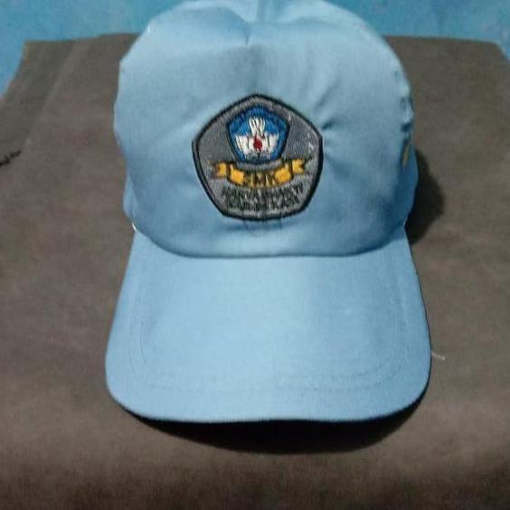 topi Seragam Costum logo sekolah sendiri