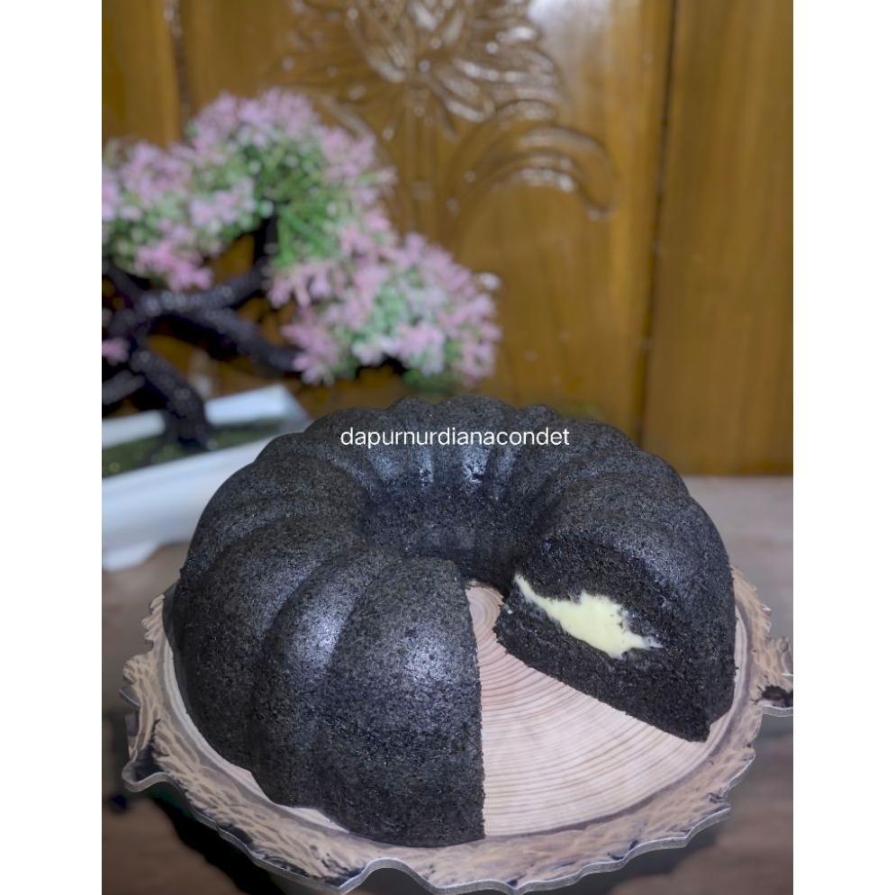 PUM BOLU KETAN HITAM KEJU LUMER | BOLU KETAN KEJU LUMER | BOLU KETAN HITAM CHEESE LUMER | BOLU KETAN