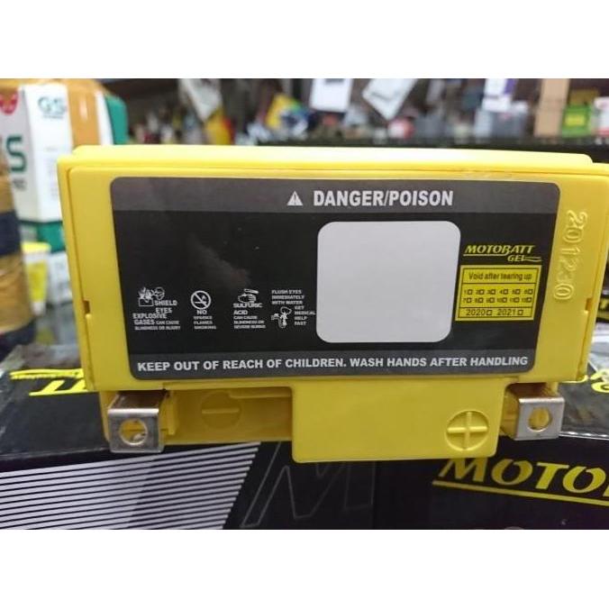 Aki Kering Gel MOTOBATT MTZ5S GTZ4V YTZ4V aki motor BEAT KARBU Fi ESP