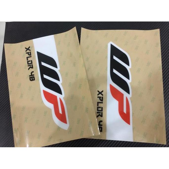 WP XPLOR Sticker Pelindung Shock Depan Usd . Fork Motocross