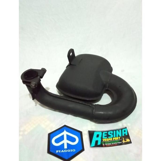 Knalpot bigbox Vespa leher PRESAN rapih suara halus kualitas bahan bagus