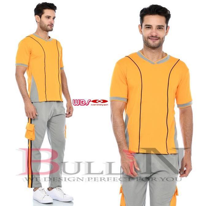 TERLARIS - BULLIN Setelan Olahraga Davian Pria / Setelan Jogging Cowok