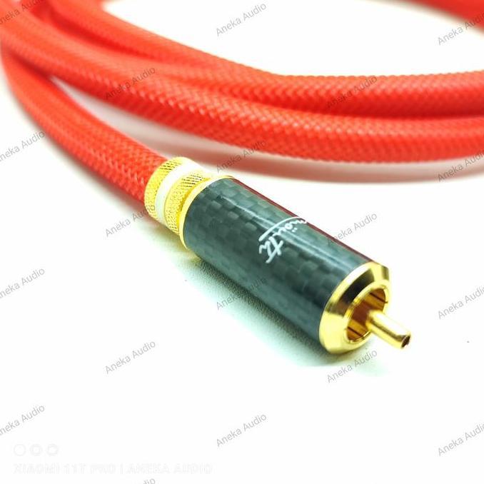 KABEL SUBWOOFER ACTIVE HH END VERMOUTH RED VELVET 1 RCA TO 2 RCA