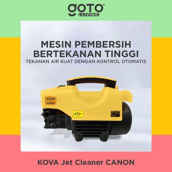 Kova Canon Jet Cleaner High Pressure Alat Steam Mesin Cuci Mobil Motor