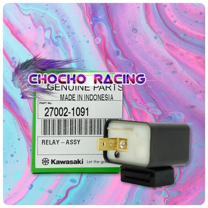 RELAY ASSY FLASHER FLESER FLASER NINJA 150 R SS RR OLD NEW ZX CBU ORI