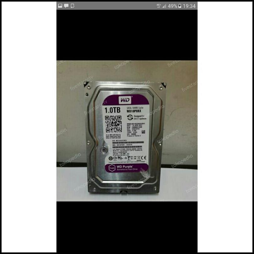 Harddisk Internal 1Tb Type Sata Ukuran 3"5Inch Hdd Cctv Dan Pc Komputer