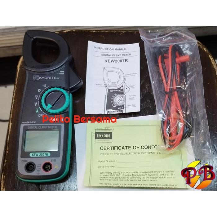 Digital Clamp Meter Kew 2007R Kyoritsu / Tang Ampere Kyoritsu 2007R
