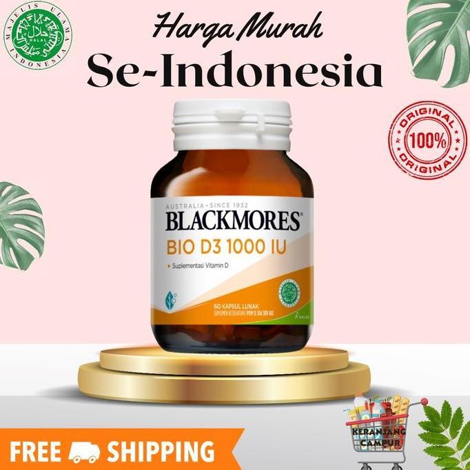 BLACKMORES BIO D 1000iu VITAMIN D3 1000iu 60